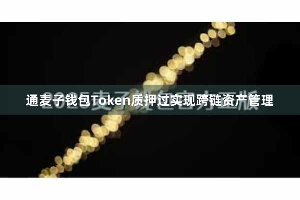 通麦子钱包Token质押过实现跨链资产管理