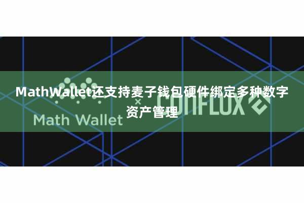 MathWallet还支持麦子钱包硬件绑定多种数字资产管理